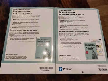 Photo of free Revise BTEC National Applied Science Second Edition – Revisi (Northwich CW8) #2
