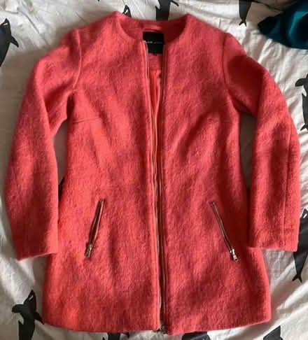 Photo of free New look coral zip coat 10 (Guildford GU1) #2