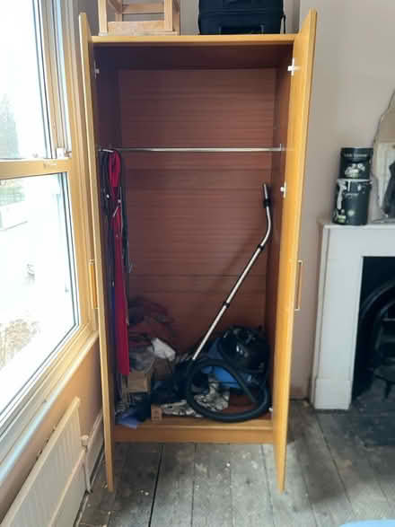 Photo of free Wooden wardrobe (Tollington N4) #2