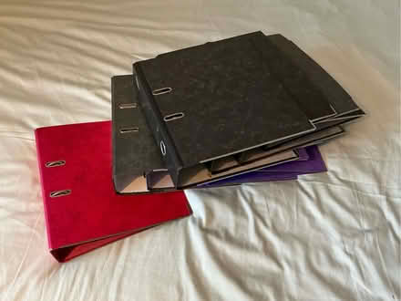 Photo of free Lever Arch, Ring Binder & Box files (Cookham SL6) #3
