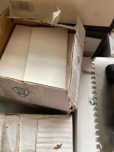 Photo of free 7 boxes of white subway tiles (3 kinds) and 2 bags of grout (Upper Sydenham SE26) #2