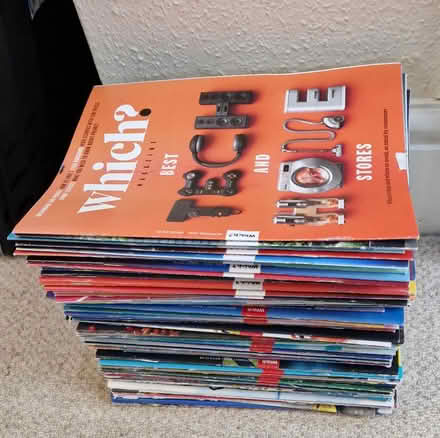 Photo of free Which? Magazines (Addlestone KT15) #1