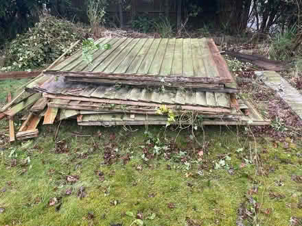 Photo of free Fence panels x9 (various condition) (Dore, S17) #2