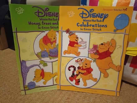 Photo of free Winnie the Pooh cross stitch pattern books (Presteigne LD8) #1