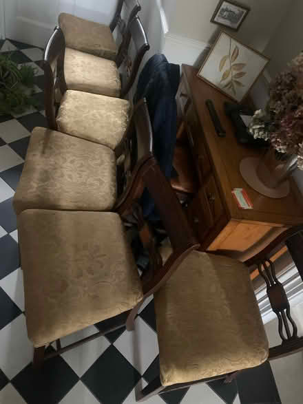 Photo of free 6 period dining chairs (Central Tunbridge wells TN1) #1