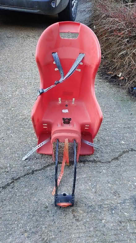 Photo of free Toddler bike seat (Totley S17) #1