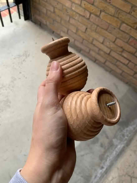 Photo of free Wooden rod for curtains (E1W) #1