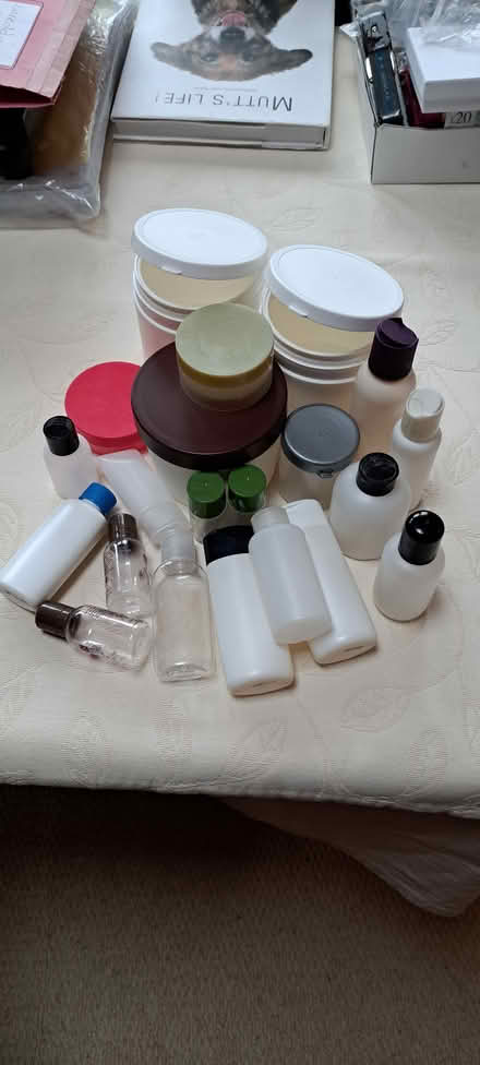 Photo of free Small plastic bottles/pots (Poolbrook WR14) #1