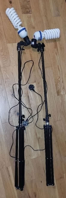 Photo of free Photography/studio lights (*please read the description*) (Colshaw Farm SK9) #1
