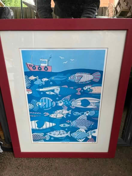Photo of free Fish Print by Seb West (DE56 - Duffield) #1
