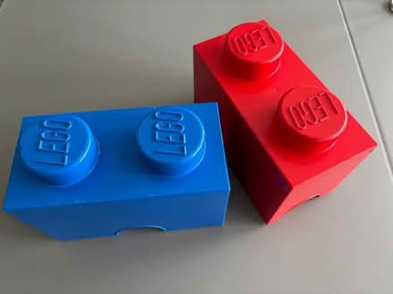 Photo of free 2 Lego Storage Cubes (Welwyn AL6) #1