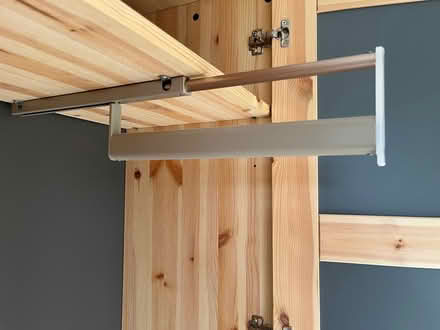 Photo of free Shallow wardrobe with pull-out rail (Epping CM16) #2
