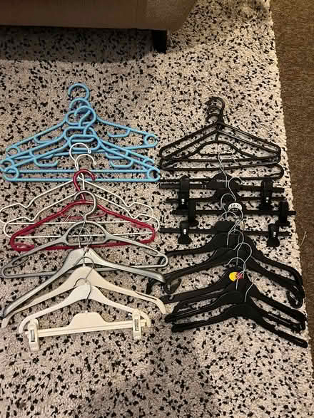 Photo of free 25 assorted hangers (Peckham SE15) #1