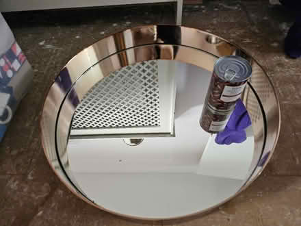 Photo of free Round brass mirror (GU21) #1