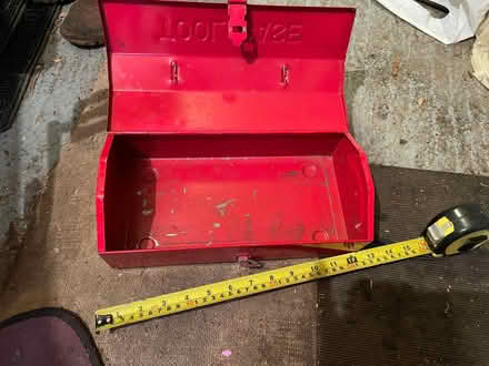 Photo of free Small Red Metal Toolbox (The Plantation GL5) #2