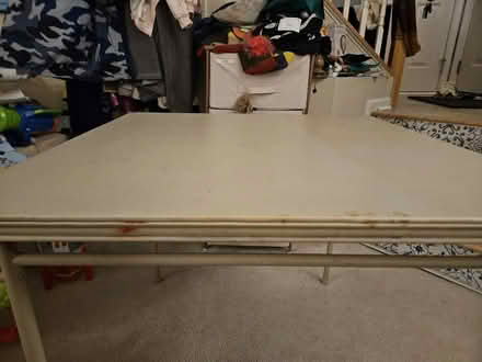 Photo of free 34 in folding card table (Broadlands, VA) #2