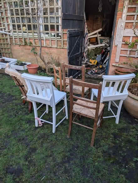 Photo of free Job lot antique chairs (HP18) #1