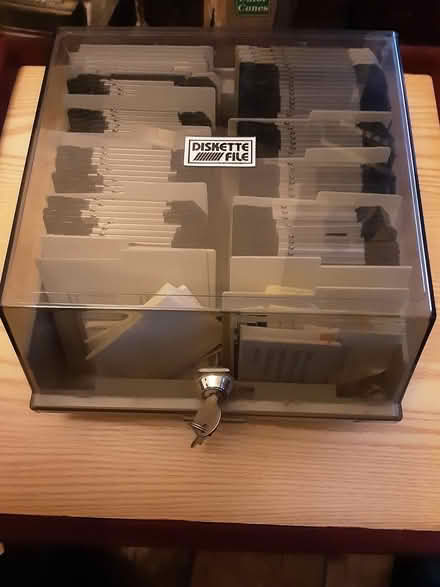 Photo of free Disk box 31/2 inch disks (Gosport PO12) #1