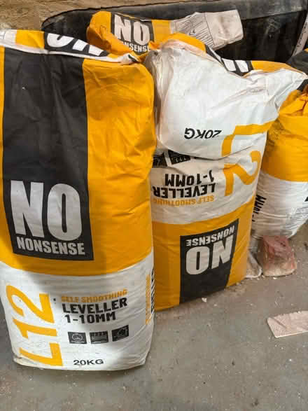 Photo of free Levelling compound 4x20kg (Wycombe Marsh HP11) #1
