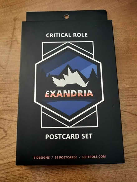 Photo of free Critical Role Exandria Postcards (Ilchester) #1
