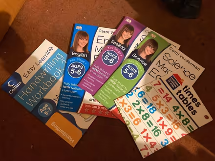 Photo of free Homeschooling workbooks for age 5-7 (The Inch EH16) #1