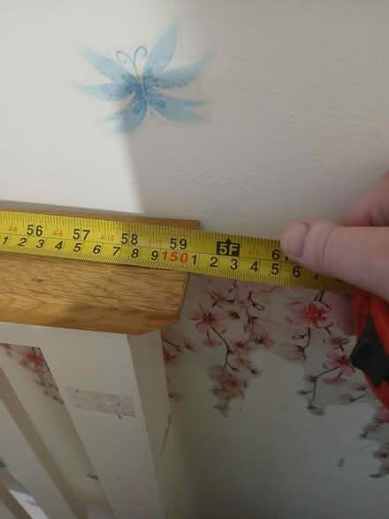 Photo of free Battered wooden headboard (Edge of moss. SK11) #3