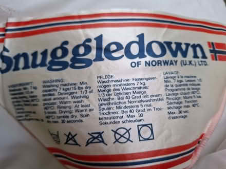 Photo of free x2 Single Duvets - almost unused (Long Crendon HP18) #1