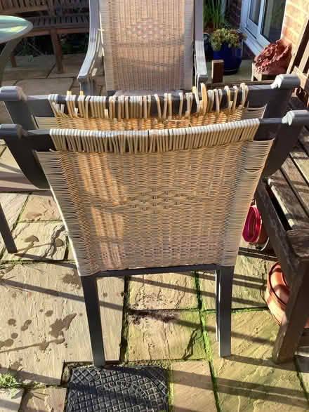 Photo of free Six garden chairs (Tenbury Wells WR15) #4