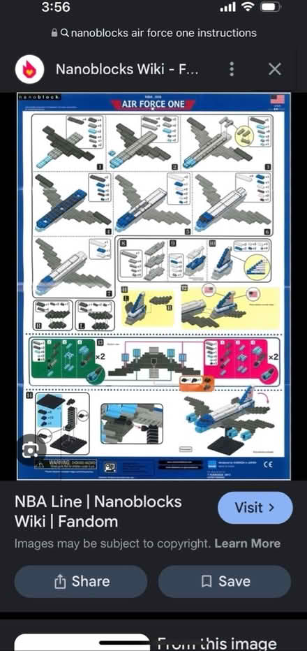 Photo of free Nanoblocks Air Force One (Fresh Pond - Belmont) #3