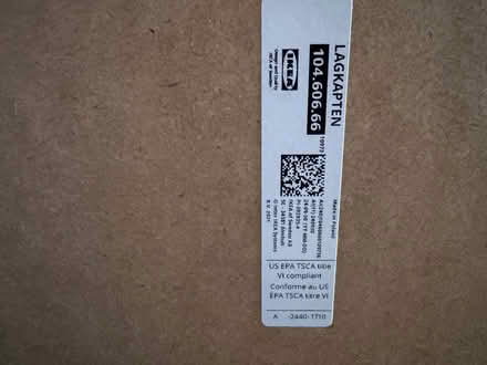 Photo of free IKEA Lagkapten table top (Allestree DE22) #2