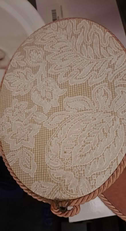 Photo of free 2 Pink Floral China Wall Plaques (WR14 Malvern Link) #2