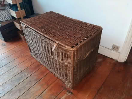 Photo of free Large wicker chest (Guildford GU2) #1