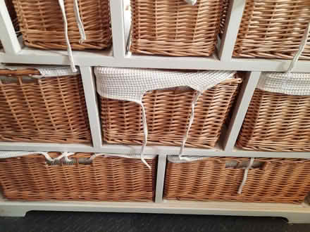 Photo of free Wooden storage unit with baskets (Kingsteignton) #4
