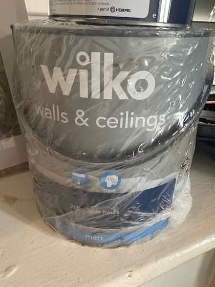 Photo of free Midnight blue emulsion paint (S44) #1