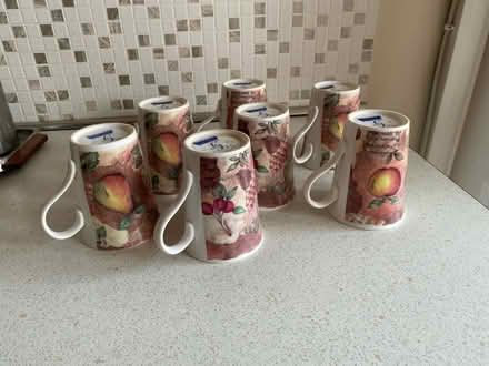 Photo of free 7 fine bone china mugs (Sidcup/NewEltham) #1