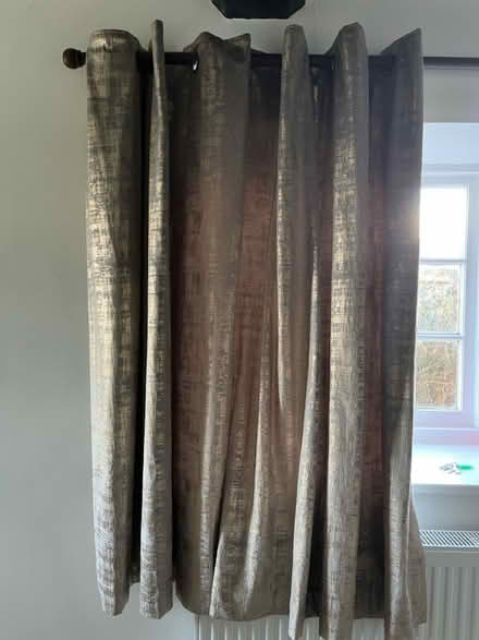 Photo of free Eyelet curtains (HP10 flackwell heath) #1