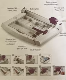 Photo of free PURPLE COWS Craft card cutter (Golden Green TN11) #1