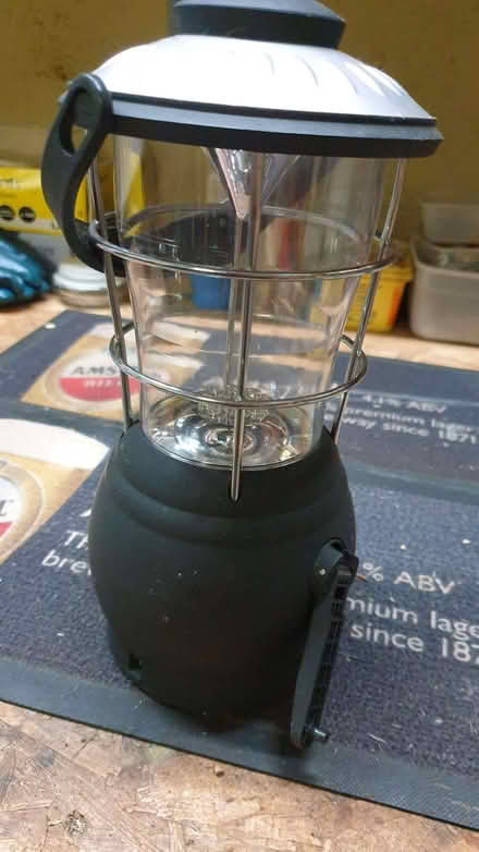Photo of free Wind up rechargeable camping lamp (Braintree CM7) #1