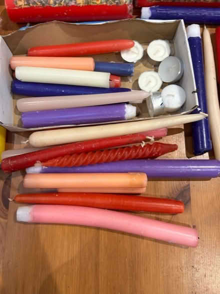 Photo of free Mixed candles 30+ part used, not all have wick (Shenley Fields B29) #3