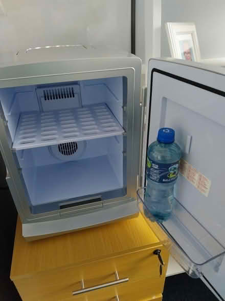 Photo of free Small fridge/food warmer (L14, Knotty Ash) #1