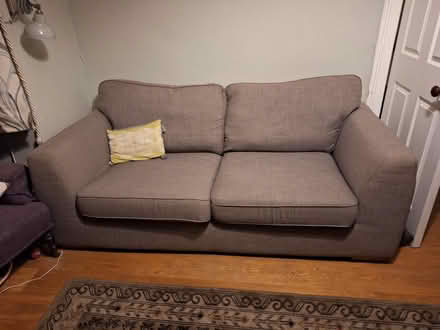 Photo of free Sofa. Clean. Well looked after. From a non smoking pet (Lee SE12) #1