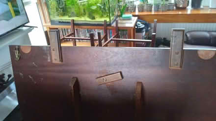 Photo of free Mahogany table and 6 chairs (St Helen's, fingerpost) #3