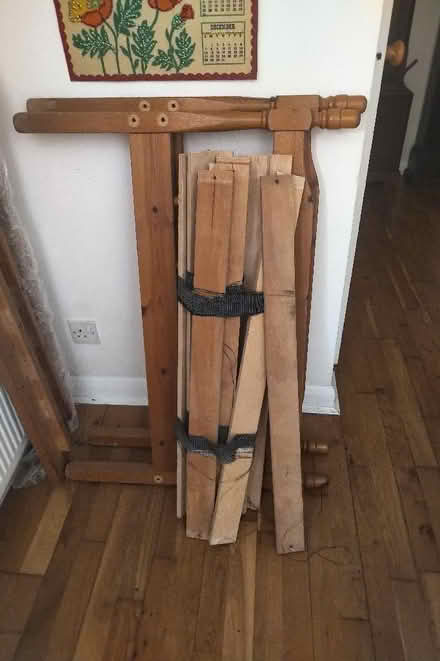 Photo of free Solid pine single bed (Camden Square NW1) #2