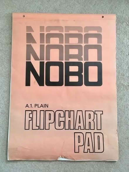 Photo of free A1 Plain Flipchart Pad (Woodhall Park SN2) #1