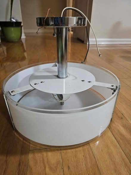 Photo of free Glass light fixture (New Brunswick) #3