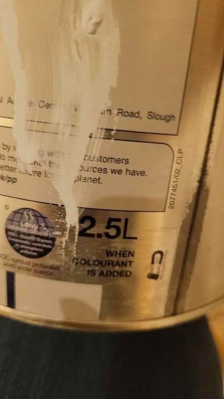 Photo of free Dulux paint 2.5l (East Village E20) #2