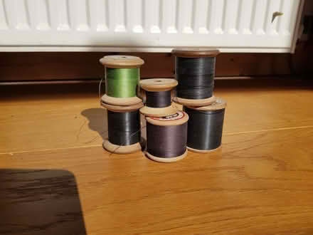 Photo of free 6 Cotton bobbins (Carleton FY6) #1