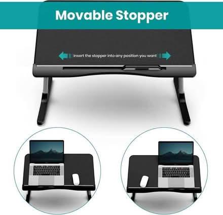 Photo of free Laptop Table Stand With Tray, Adjustable Height & Foldable (Dyke Road area BN3) #3