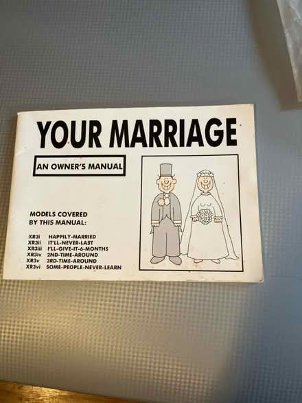 Photo of free Your Marriage - An owner’s manual (Brinnington SK5) #1