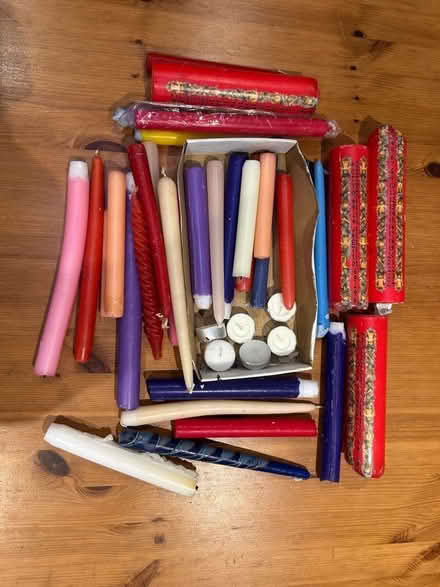 Photo of free Mixed candles 30+ part used, not all have wick (Shenley Fields B29) #1